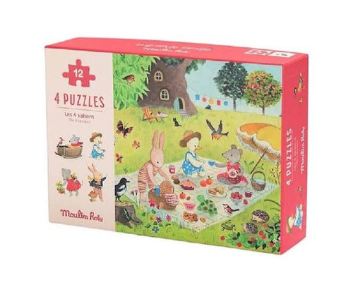 La Grande Famille 4 Seasons Mini Puzzles (12 Pieces)