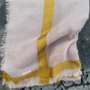 Indus Woven Border Scarf