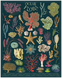 Cavallini & Co 1000 Piece Jigsaw Puzzle - Ocean Flora