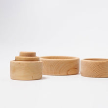 Load image into Gallery viewer, Grimm’s Stacking Bowls - natural