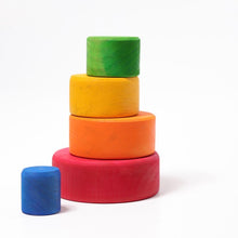 Load image into Gallery viewer, Grimm’s Stacking Bowls - rainbow