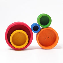 Load image into Gallery viewer, Grimm’s Stacking Bowls - rainbow