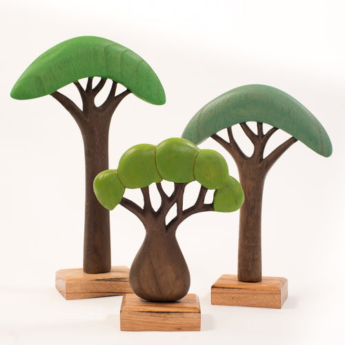 African Wooden Trees - 3 sizes