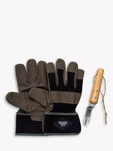 Load image into Gallery viewer, Gentlemen’s Hardware - Vegan Leather Gloves &amp; Root Lifter