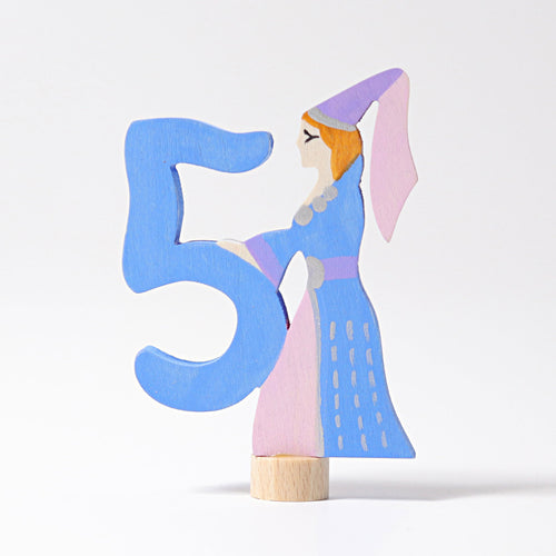 Grimm’s Birthday Deco - handpainted fairy figure 5