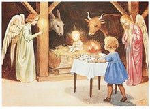 Load image into Gallery viewer, Postcard - Birth of Baby Jesus