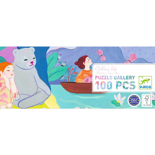 Djeco 100pc Children’s Lake Puzzle & Poster