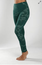 Load image into Gallery viewer, Captain Robbo ‘Green Tea Tree’ Cotton Leggings