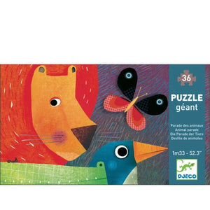 Djeco Animal Parade Jumbo Puzzle - 36 pieces