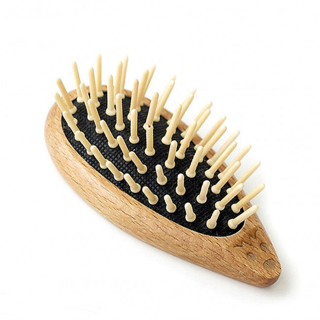 Hedgehog hair brush