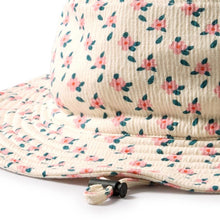 Load image into Gallery viewer, Wilson &amp; Frenchy Little Blossom Organic Crinkle Sun Hat