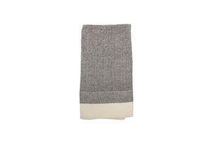 Raine & Humble Herringbone Tea Towel - Dark Slate