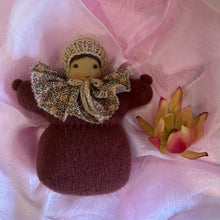 Load image into Gallery viewer, Waldorf Cashmere Pouch Doll - Moss &amp; The Gypsy