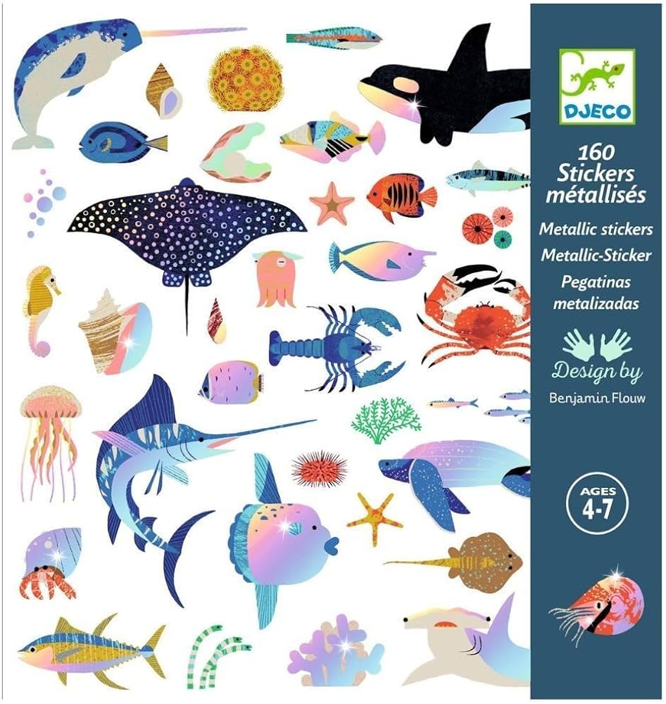 Djeco Ocean 160 Stickers