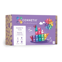 Load image into Gallery viewer, Connetix Tiles Pastel Starter Pack 64 Piece 3yrs+