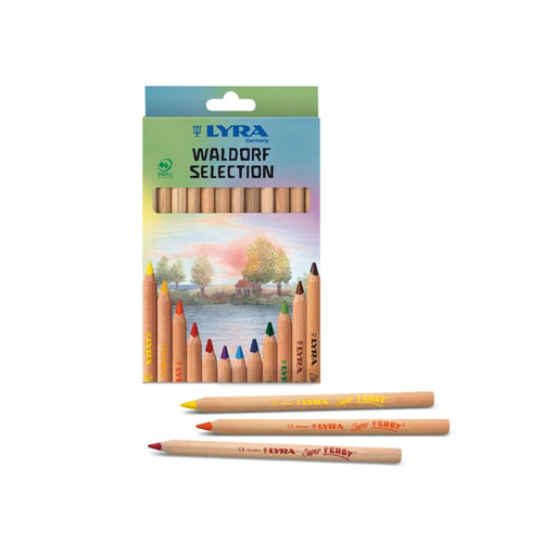 Lyra Waldorf Selection 12 Unlacquered Assortment