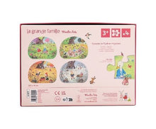 Load image into Gallery viewer, La Grande Famille 4 Seasons Mini Puzzles (12 Pieces)
