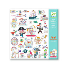 Load image into Gallery viewer, Djeco Pirate Attack! 160 Stickers