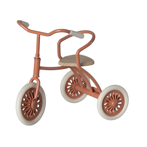 Maileg Abri a Tricycle Mouse - Coral