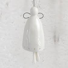 Porcelain Angel Bell - small