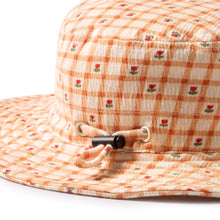 Load image into Gallery viewer, Wilson &amp; Frenchy Checkerberry Organic Crinkle Sun Hat