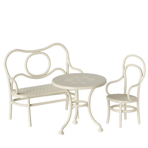 Maileg Cafe Set Mouse - small, off-white
