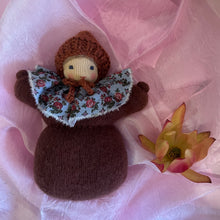 Load image into Gallery viewer, Waldorf Cashmere Pouch Doll - Moss &amp; The Gypsy