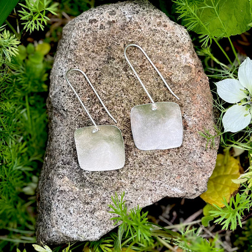 EWA square drop earrings