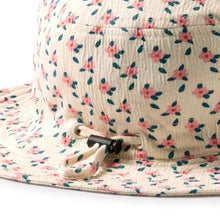 Load image into Gallery viewer, Wilson &amp; Frenchy Little Blossom Organic Crinkle Sun Hat