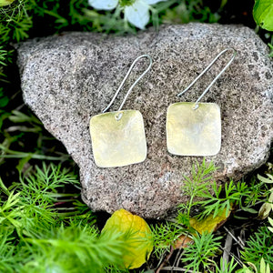 EWA square drop earrings