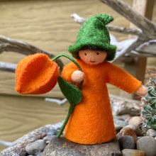 Load image into Gallery viewer, Ambrosius Flower Fairy - Chinese Lantern, green hat