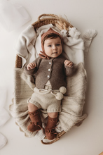 Load image into Gallery viewer, HEIRLOOM Lace &#39;Alpaca&#39; Blanket - Cloud with Cloud Edge Detail