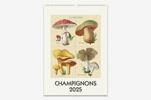 Load image into Gallery viewer, Cavallini 2025 Wall Calendar - Champignons