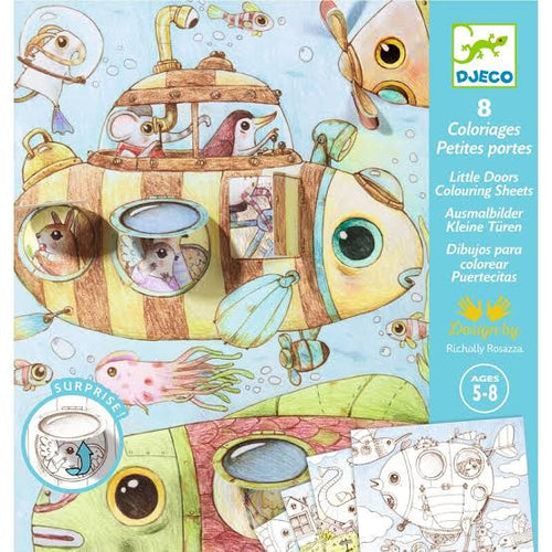 Djeco Malos Trip Colouring Surprise Kit