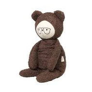 Fabelab Weighted Big Buddy - Uncle Theo, Chocolate