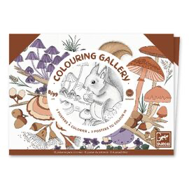 Djeco Naturalist Colouring Gallery