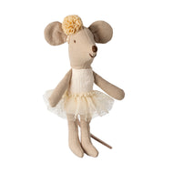 Maileg Ballerina Mouse Little Sister, off-white