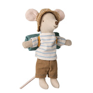 Maileg Hiker Mouse Big Brother - Stripes