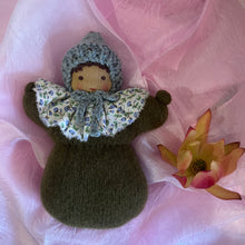 Load image into Gallery viewer, Waldorf Cashmere Pouch Doll - Moss &amp; The Gypsy