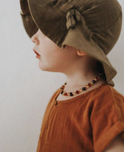 Load image into Gallery viewer, Nirrimis Logan Amber Necklace - Kids 4-10Y (38cm)