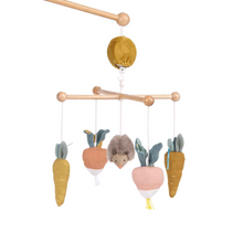 Load image into Gallery viewer, Trois Petits Lapins musical mobile