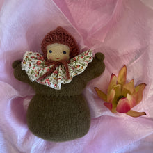 Load image into Gallery viewer, Waldorf Cashmere Pouch Doll - Moss &amp; The Gypsy