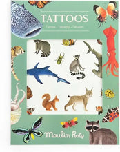 Load image into Gallery viewer, Moulin Roty - Tout Autour Du Monde Tattoos