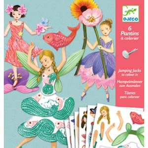 Djeco Fairies Paper Puppets