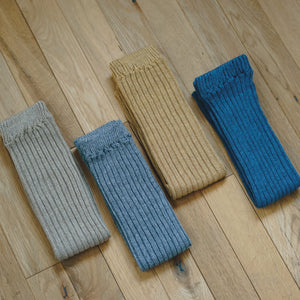 Memeri cashmere cotton arm and leg warmers