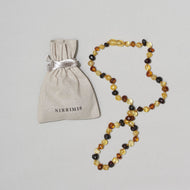Nirrimis Logan Amber Necklace - Kids 4-10Y (38cm)