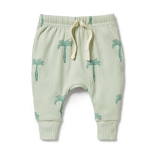 Load image into Gallery viewer, Wilson &amp; Frenchy Organic Rib Pant - Palm Tree