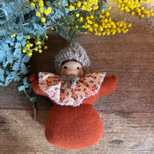 Load image into Gallery viewer, Moss and the Gypsy Angora Pouch Dolls