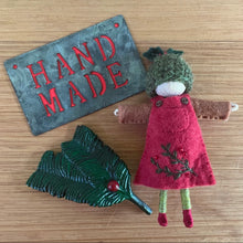 Load image into Gallery viewer, Tricia’s Festive Bendy Dolls 2025