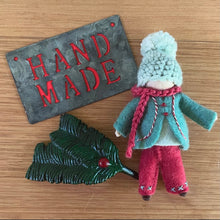 Load image into Gallery viewer, Tricia’s Festive Bendy Dolls 2025